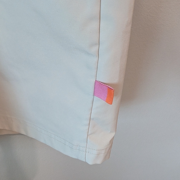 Ldt Cream Sheath Mini Dress with Puff Sleeves - Picture 8 of 11